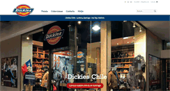 Desktop Screenshot of dickies.cl